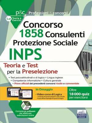cover image of Concorso 1.858 Consulenti Protezione Sociale INPS
